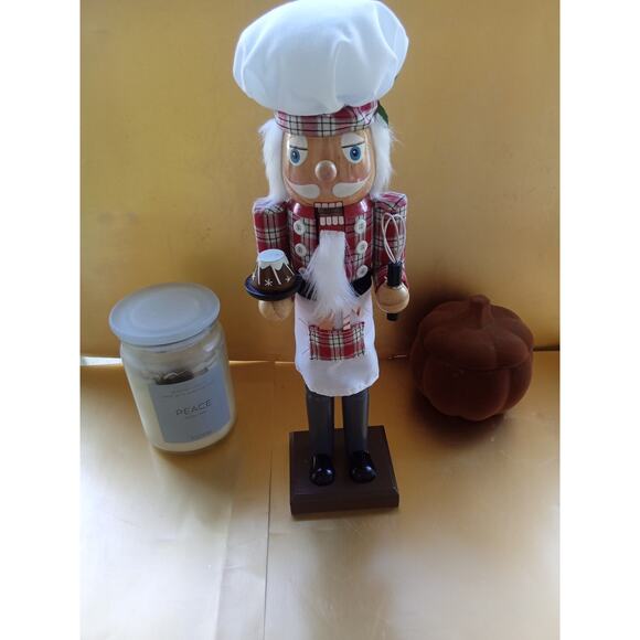 North Pole Trading Co 14" Baker Christmas Nutcracker - Picture 2 of 8